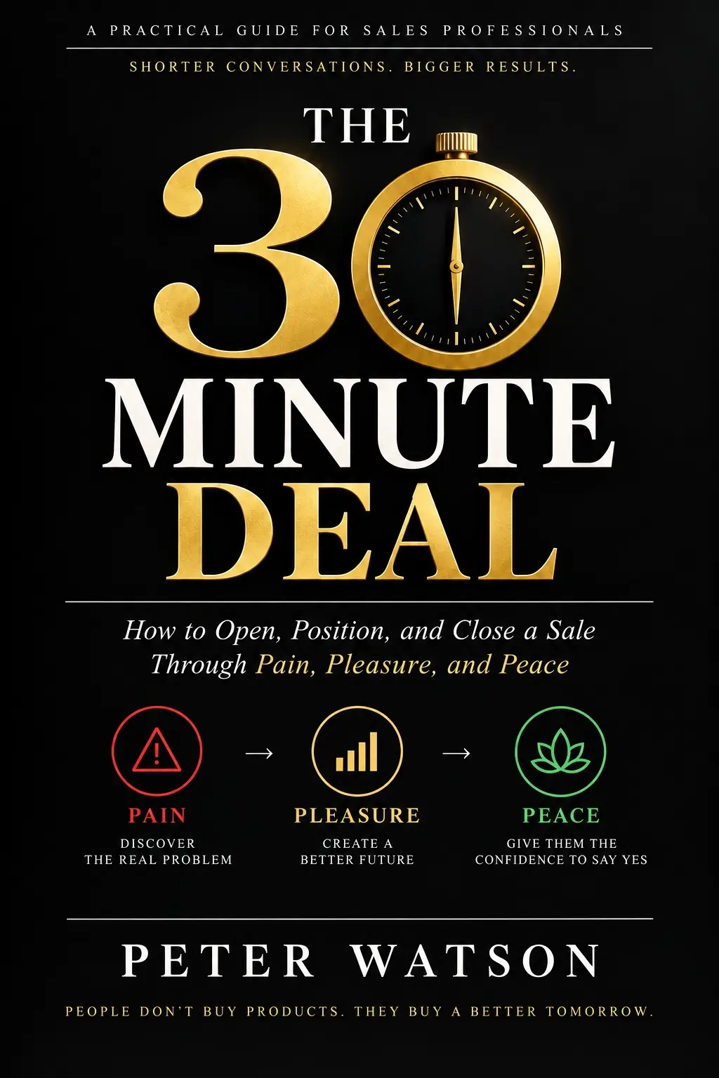 Book cover for The 30 Minute Deal by Peter Watson